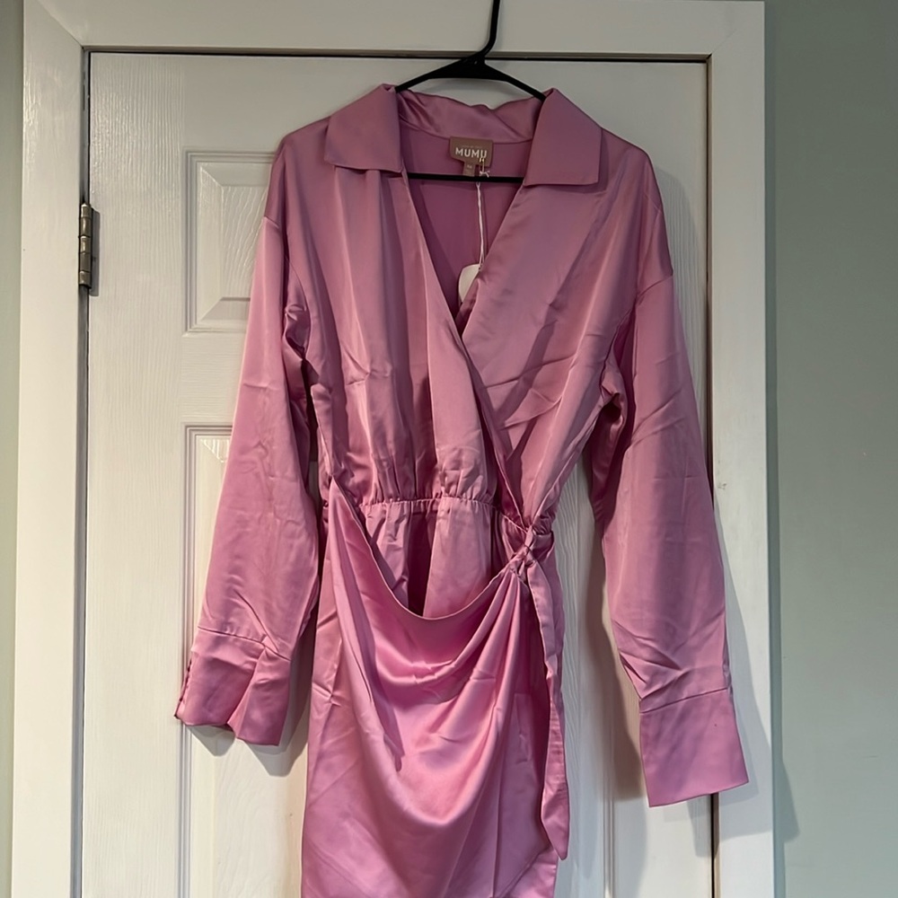 Show Me Your Mumu Clara Collared Mini Dress